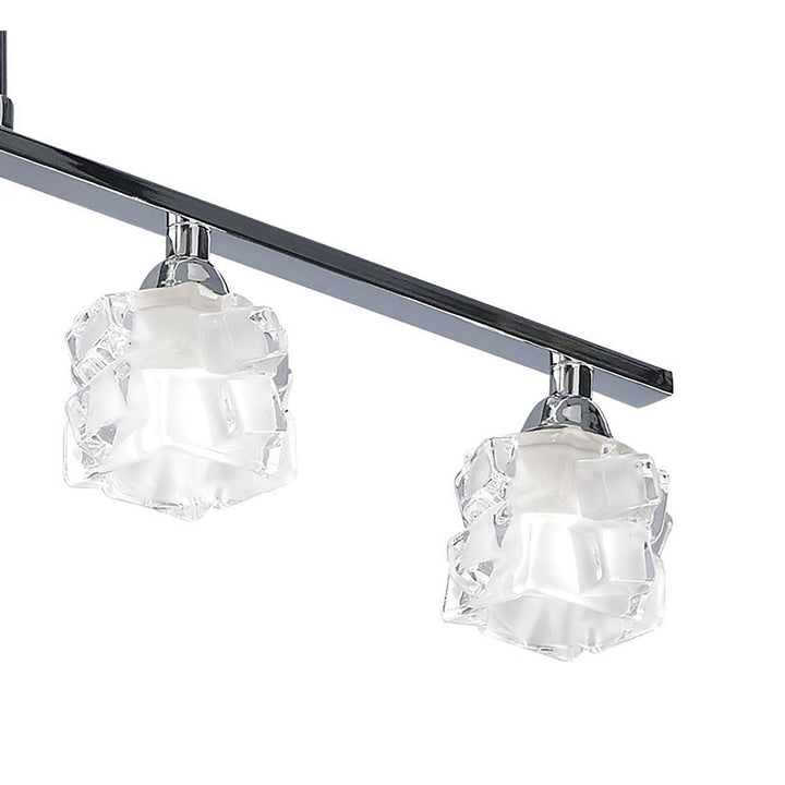 Mantra M1847 Ice Pendant 4 Light Polished Chrome