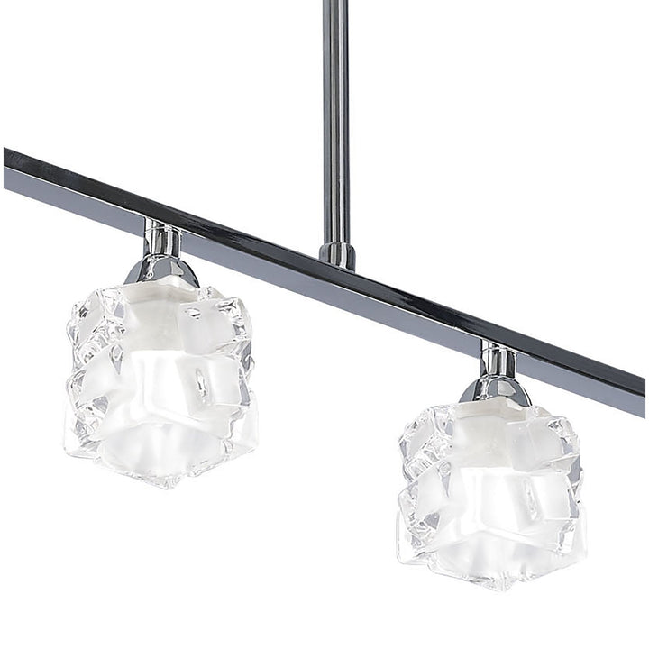 Mantra M1847 Ice Pendant 4 Light Polished Chrome