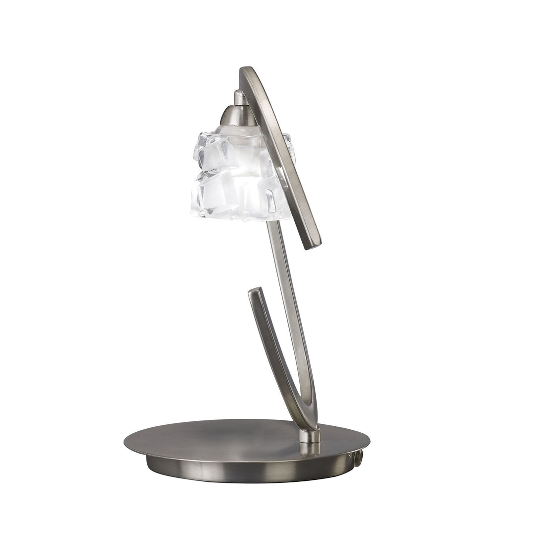 Mantra M1856 Ice Table Lamp Light Nickel
