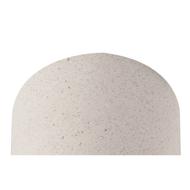 Mantra M7184 Levi Outdoor Round Spotlight 1 Light White Concrete