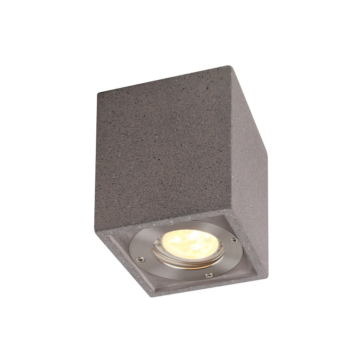 Mantra M7187 Levi Outdoor Rectangular Spotlight 1 Light Grey Concrete