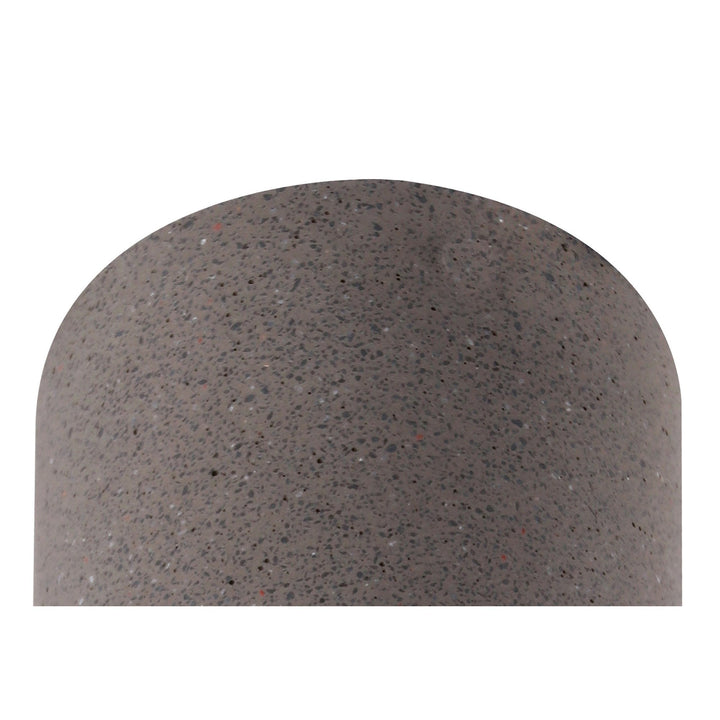 Mantra M7185 Levi Outdoor Round Spotlight 1 Light Grey Concrete