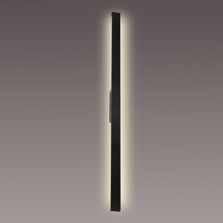 Mantra M7996 Lotus Outdoor 1.4m Wall Lamp 24W LED Black