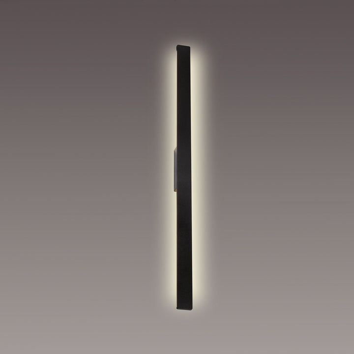 Mantra M7992 Lotus Outdoor 1.2m Wall Lamp 18W LED Black