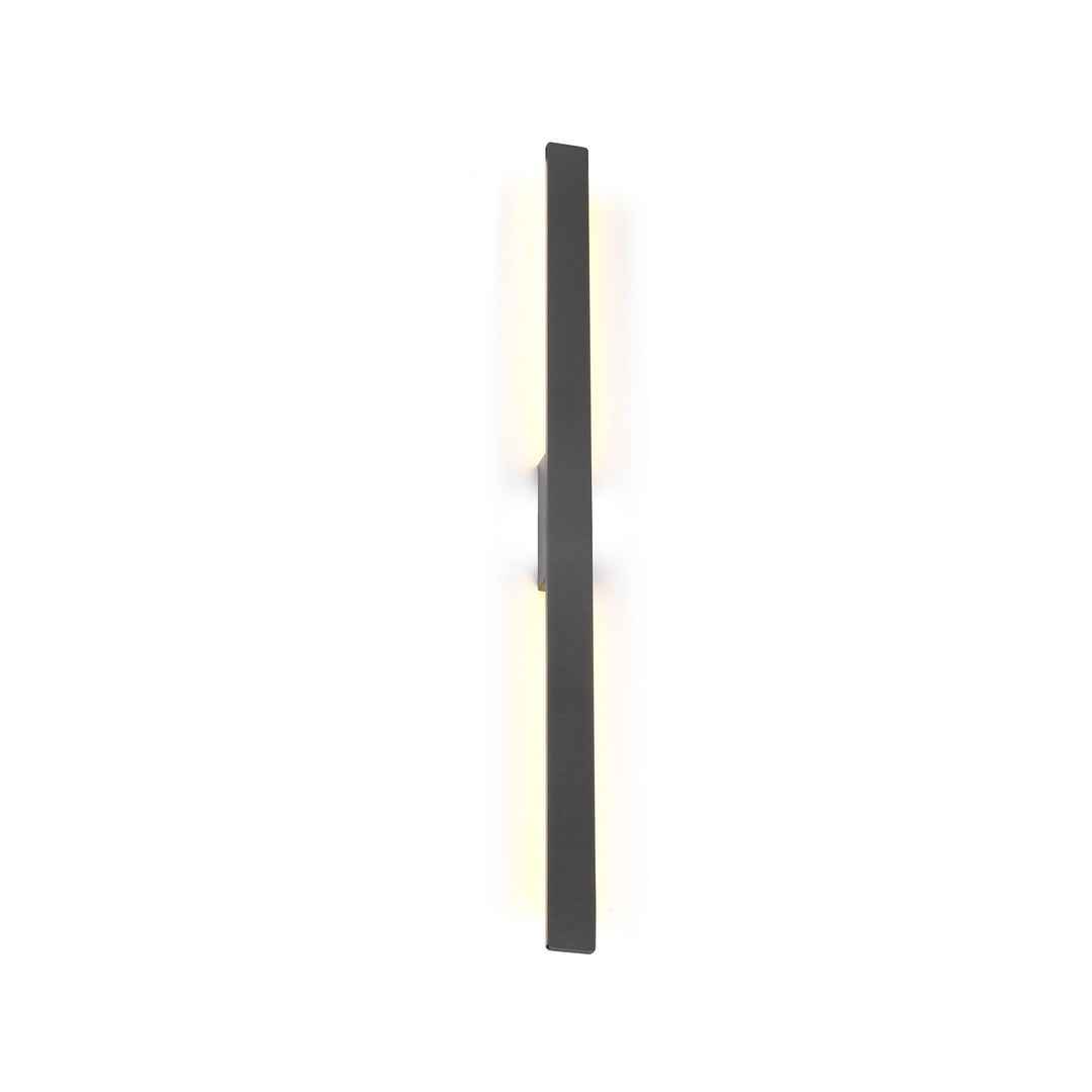 Mantra M7991 Lotus Outdoor 1.2m Wall Lamp 18W LED Anthracite