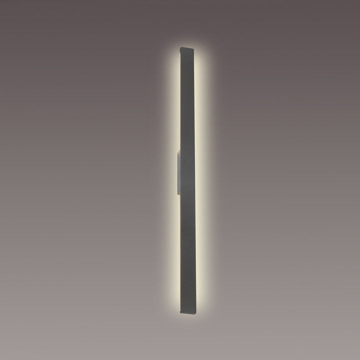 Mantra M7991 Lotus Outdoor 1.2m Wall Lamp 18W LED Anthracite
