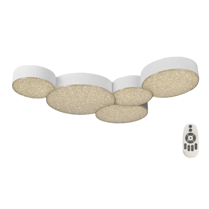 Mantra M5768 Lunas Flush Ceiling 63.5cm x 46.3cm 43W LED