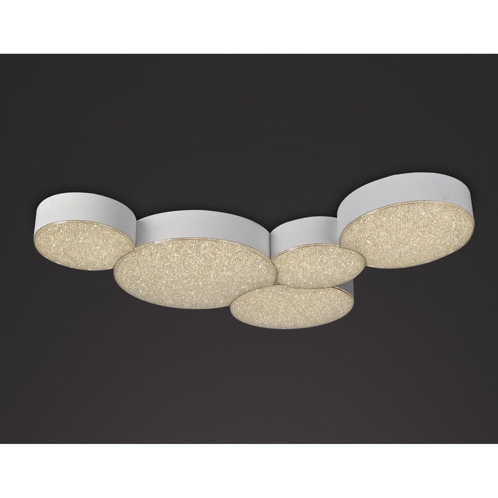 Mantra M5768 Lunas Flush Ceiling 63.5cm x 46.3cm 43W LED