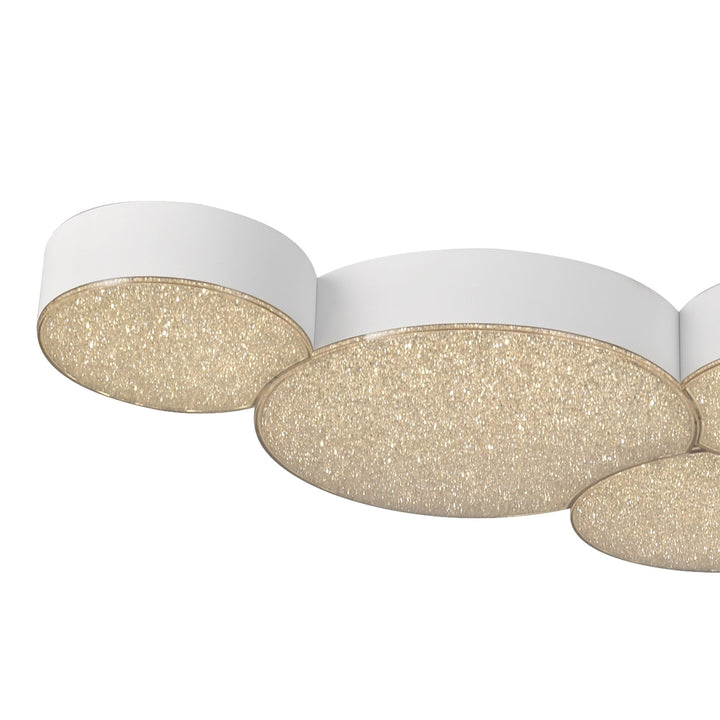 Mantra M5768 Lunas Flush Ceiling 63.5cm x 46.3cm 43W LED