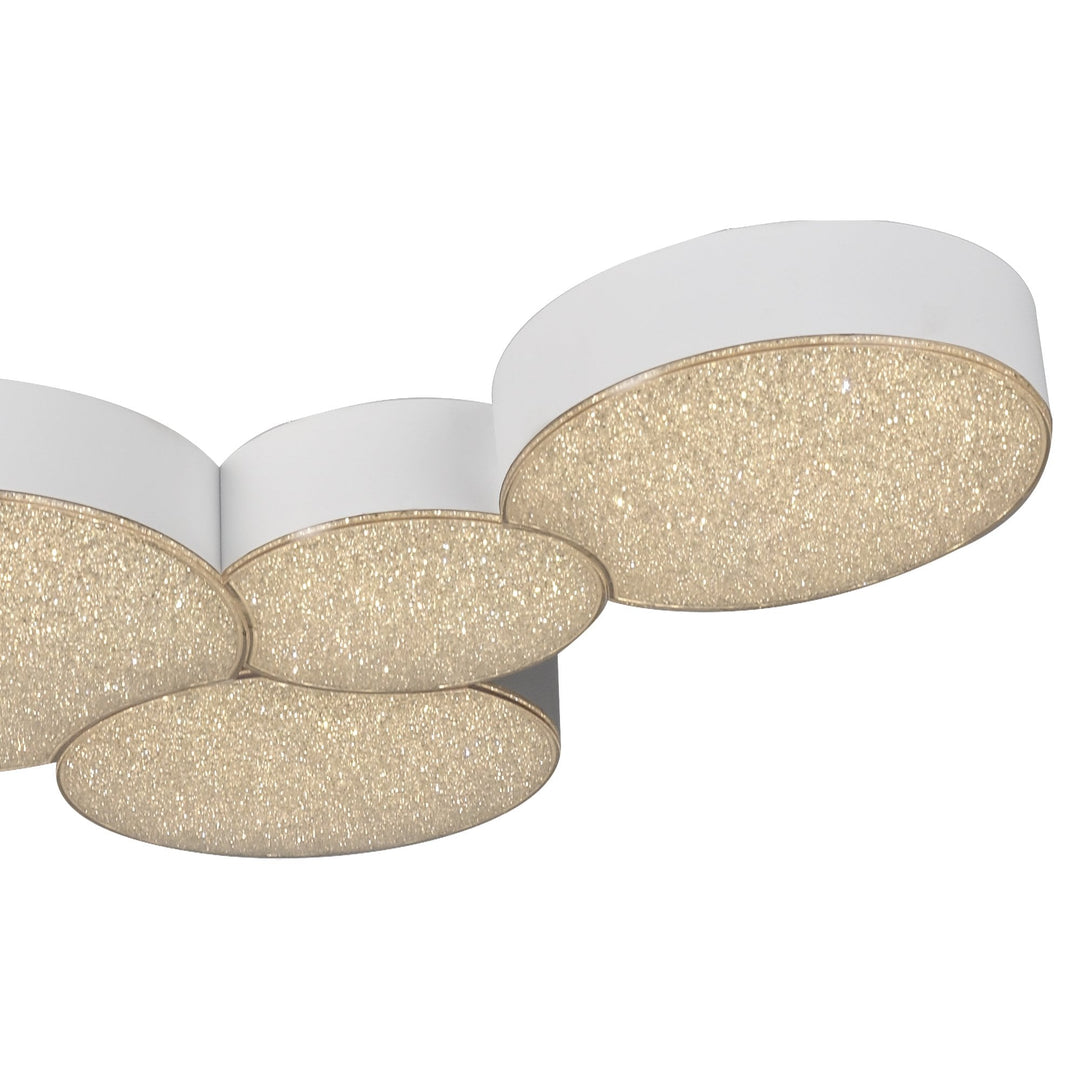 Mantra M5768 Lunas Flush Ceiling 63.5cm x 46.3cm 43W LED