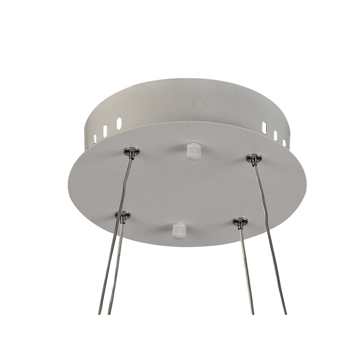Mantra M5761 Lunas Pendant 61cm Diameter 54W LED RF Remote Control White
