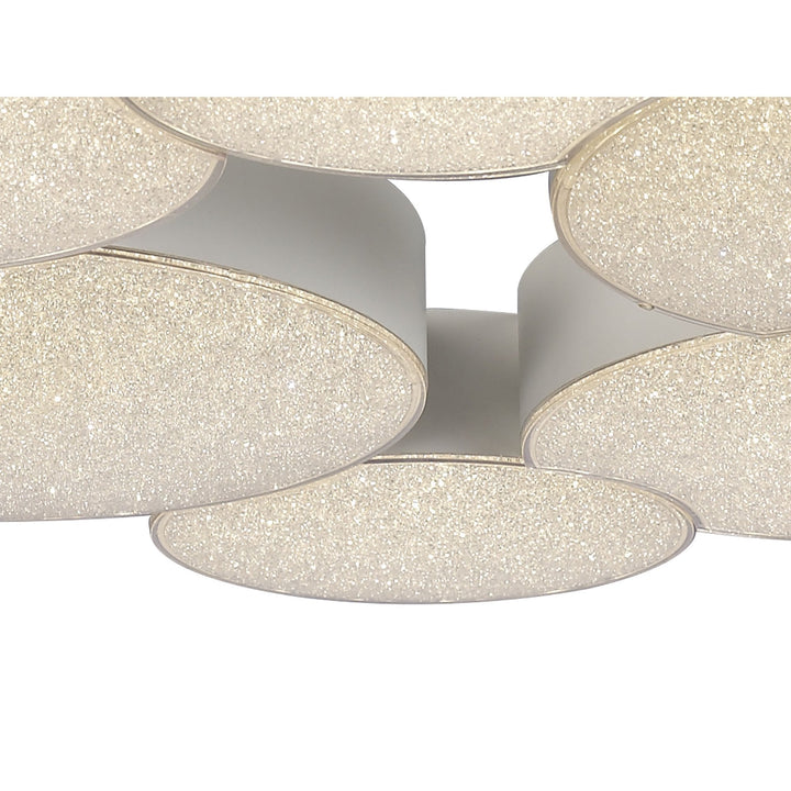 Mantra M5761 Lunas Pendant 61cm Diameter 54W LED RF Remote Control White