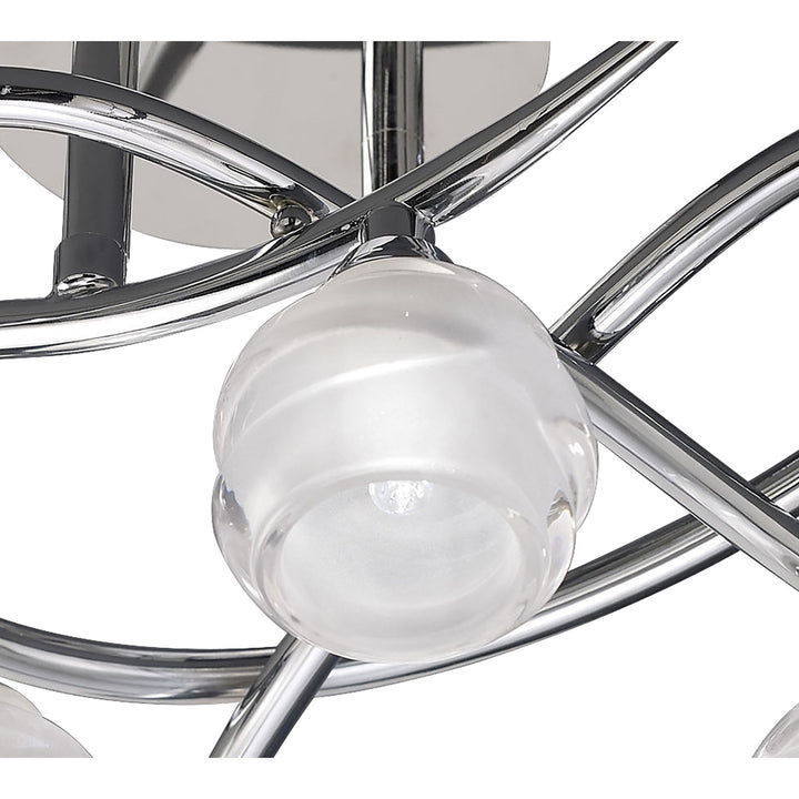 Mantra M1804 Loop Ceiling 3 Light Polished Chrome