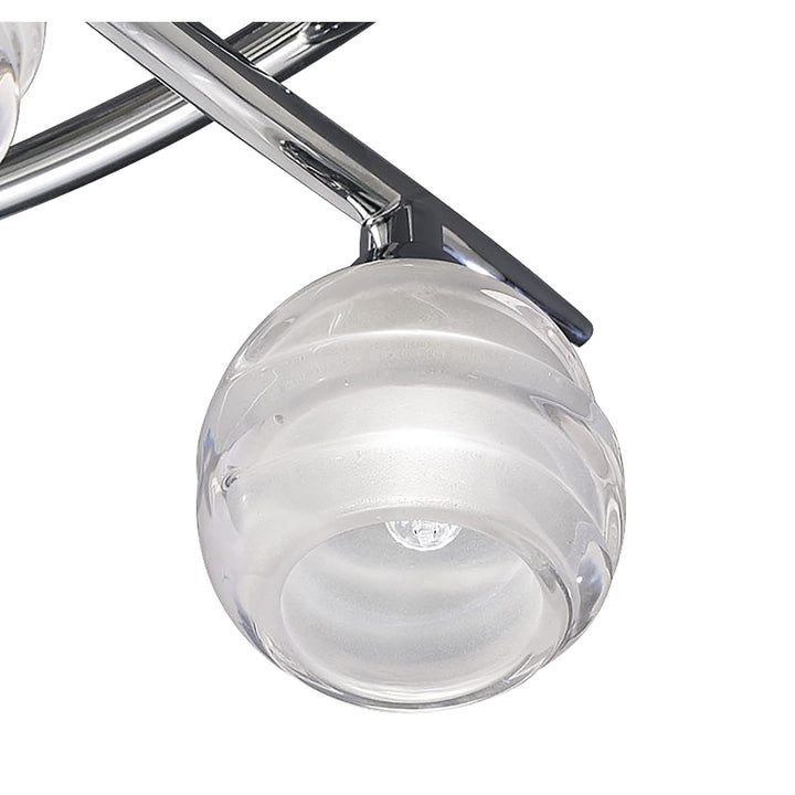 Mantra M1804 Loop Ceiling 3 Light Polished Chrome