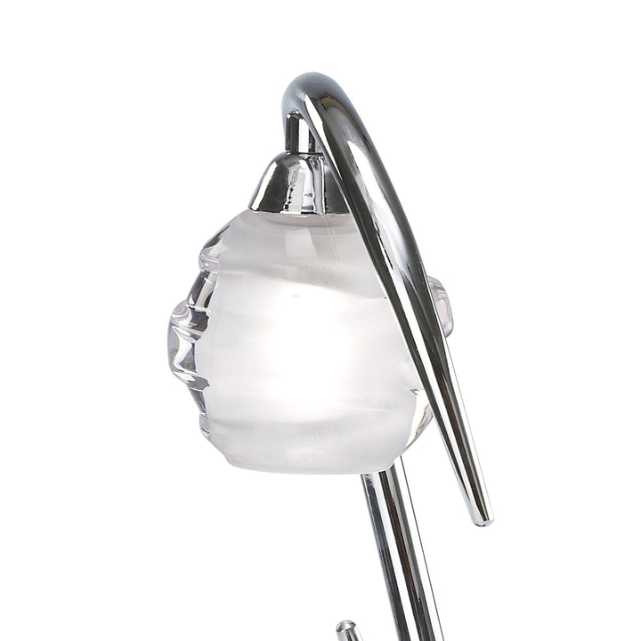 Mantra M1807 Loop Table Lamp 1 Light Polished Chrome
