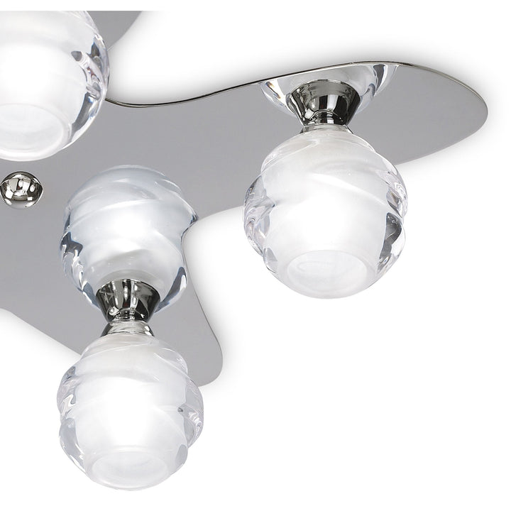 Mantra M1809 Loop Ceiling 5 Light Polished Chrome