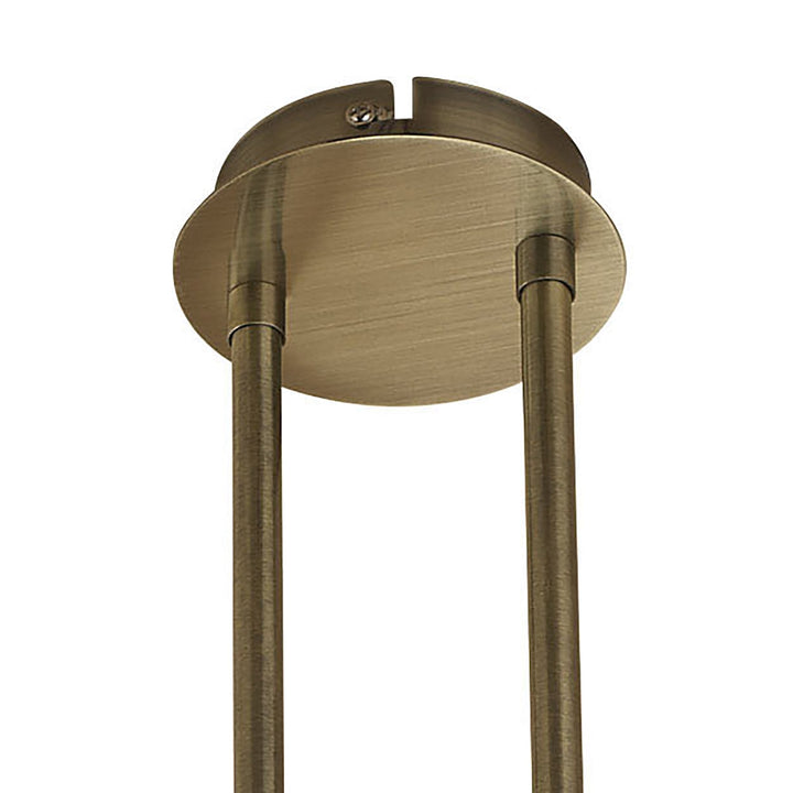 Mantra M1820 Loop Pendant 8 Light Antique Brass
