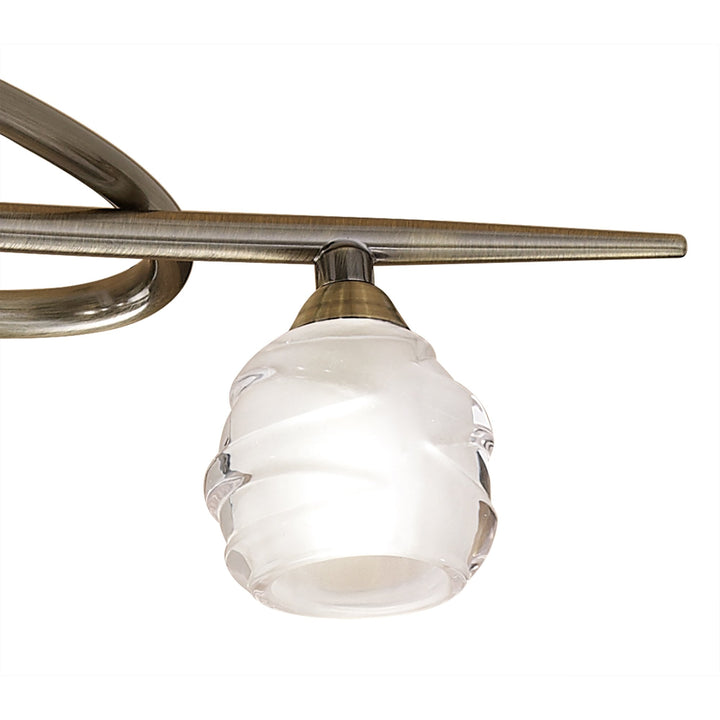 Mantra M1821 Loop Pendant 6 Light Antique Brass
