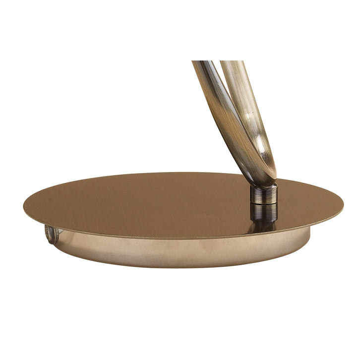 Mantra M1827 Loop Table Lamp 1 Light Antique Brass