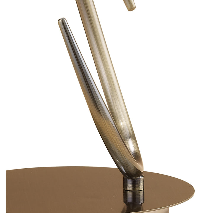 Mantra M1827 Loop Table Lamp 1 Light Antique Brass