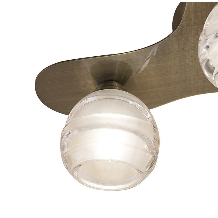 Mantra M1828 Loop Ceiling 3 Light Antique Brass