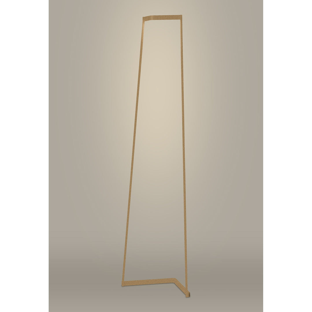 Mantra M7442 Minimal Floor Lamp 40W LED Dimmable Gold