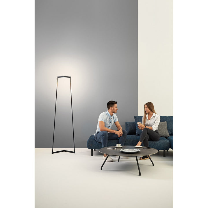 Mantra M7442 Minimal Floor Lamp 40W LED Dimmable Gold