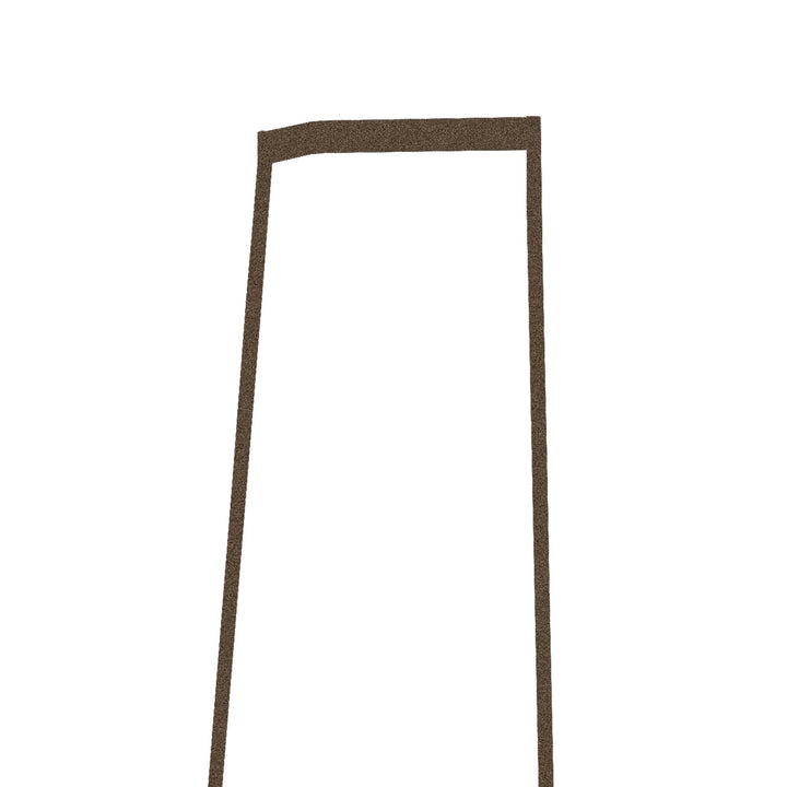 Mantra M7443 Minimal Floor Lamp 40W LED Dimmable Sand Brown