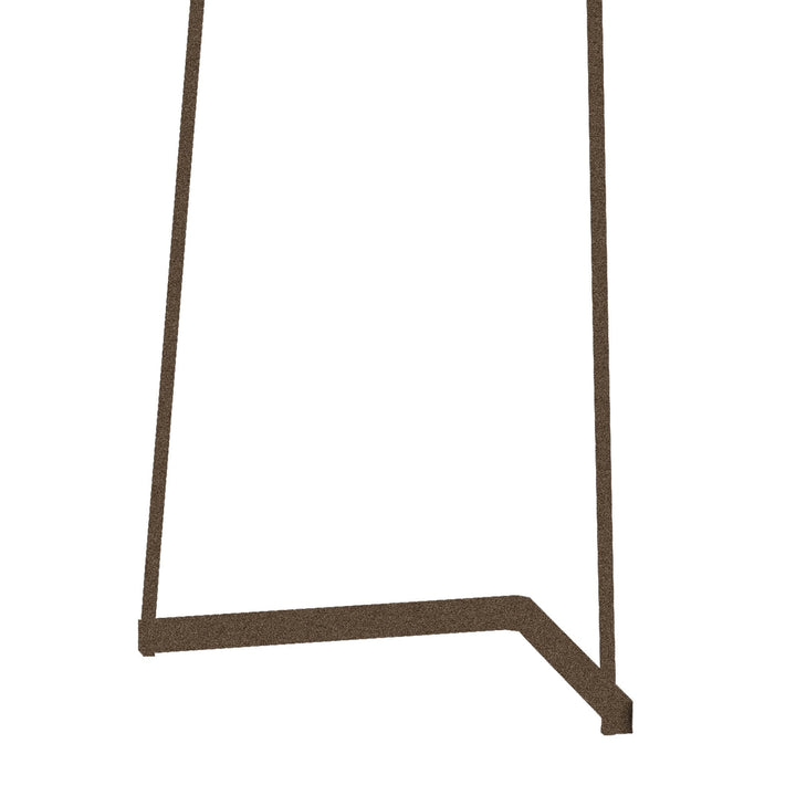 Mantra M7443 Minimal Floor Lamp 40W LED Dimmable Sand Brown