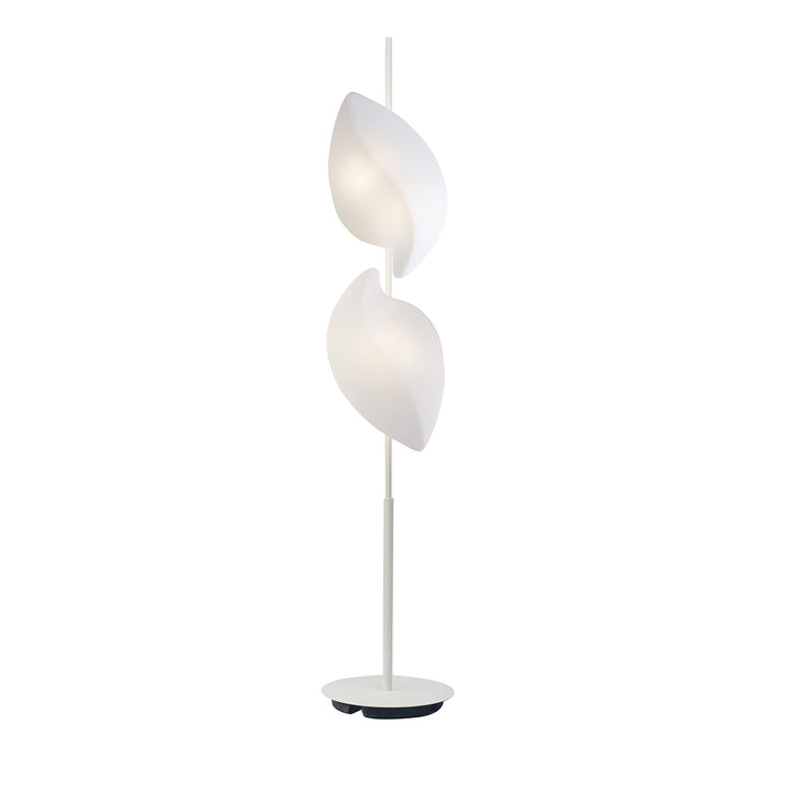 Mantra M3788 Natura Floor Lamp 4 Light E27 Outdoor Matt White/Opal White