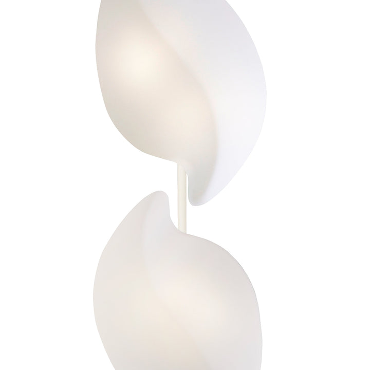 Mantra M3788 Natura Floor Lamp 4 Light E27 Outdoor Matt White/Opal White