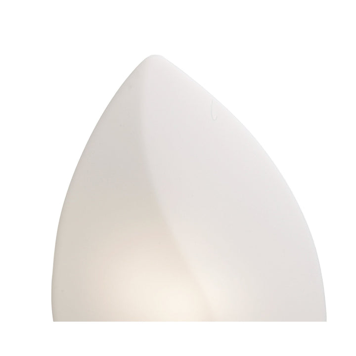 Mantra M3787 Natura Table Lamp 2 Light E27 Large Outdoor Matt White/Opal White