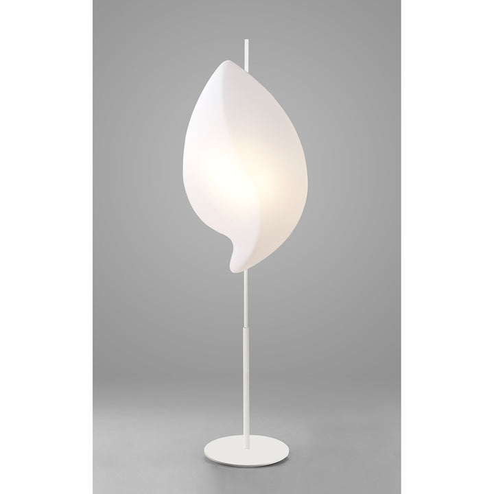 Mantra M3783 Natura Floor Lamp 2 Light E27 Outdoor Matt White/Opal White