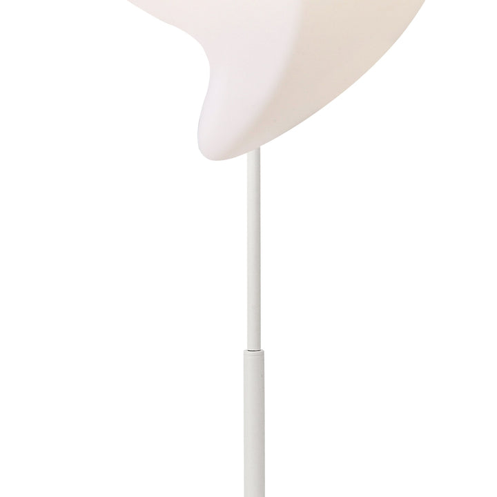 Mantra M3783 Natura Floor Lamp 2 Light E27 Outdoor Matt White/Opal White