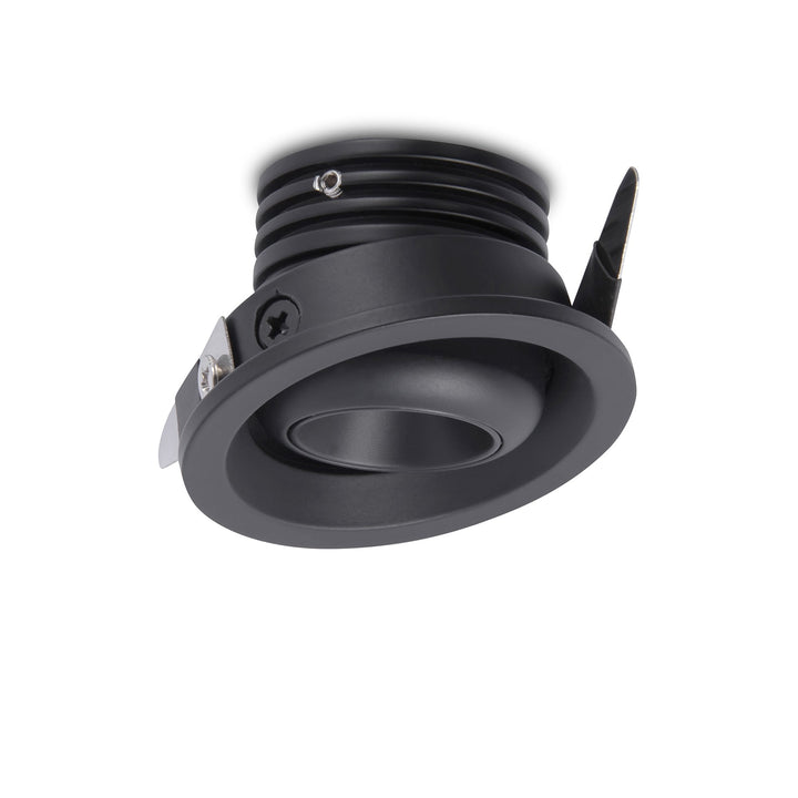 Mantra M7453 Neptuno Recessed Spotlight Mini Swivel 3W LED Black