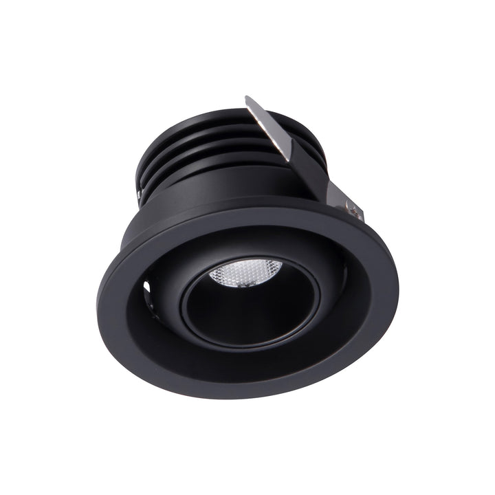 Mantra M7453 Neptuno Recessed Spotlight Mini Swivel 3W LED Black