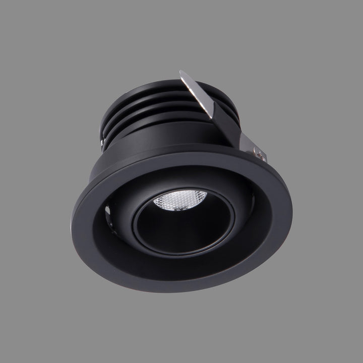 Mantra M7453 Neptuno Recessed Spotlight Mini Swivel 3W LED Black