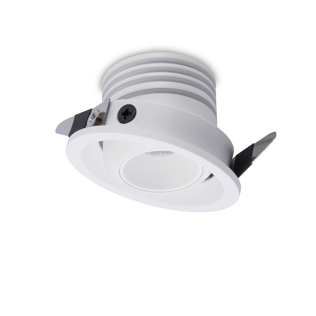 Mantra M7452 Neptuno Recessed Spotlight Mini Swivel 3W LED White