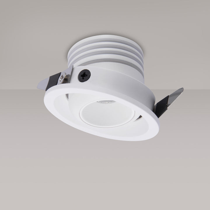 Mantra M7452 Neptuno Recessed Spotlight Mini Swivel 3W LED White