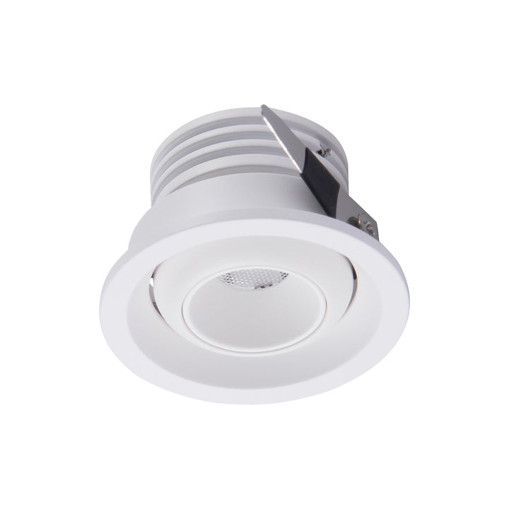 Mantra M7452 Neptuno Recessed Spotlight Mini Swivel 3W LED White