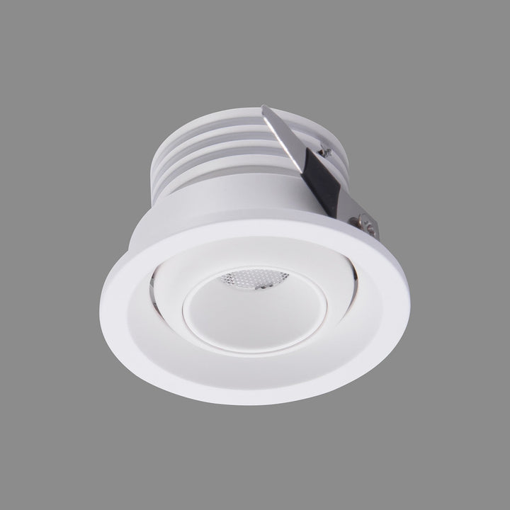 Mantra M7452 Neptuno Recessed Spotlight Mini Swivel 3W LED White