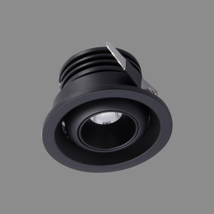 Mantra M7828 Neptuno Recessed Spotlight Mini Swivel 3W LED Black