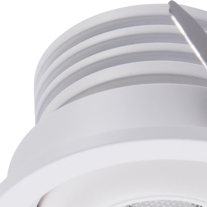 Mantra M7827 Neptuno Recessed Spotlight Mini Swivel 3W LED White