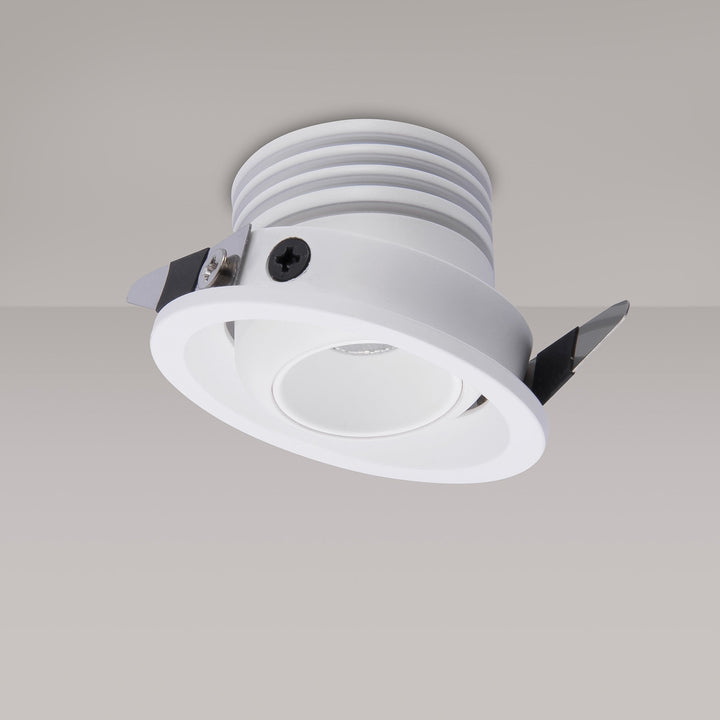 Mantra M7451 Neptuno Recessed Spotlight Mini Swivel 3W LED White