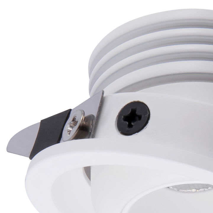 Mantra M7451 Neptuno Recessed Spotlight Mini Swivel 3W LED White