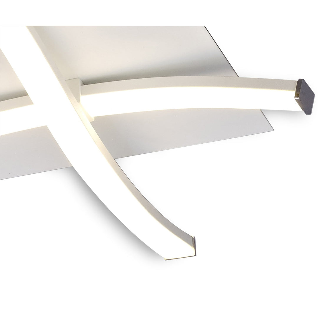 Mantra M6004K Nur Blanco Ceiling 34W LED Dimmable White/Frosted Acrylic
