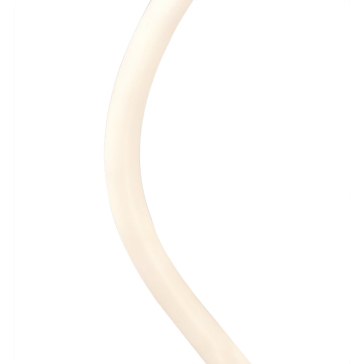Mantra M6605 Nur II Floor Lamp 20W LED Dimmable Polished Chrome/Frosted Acrylic