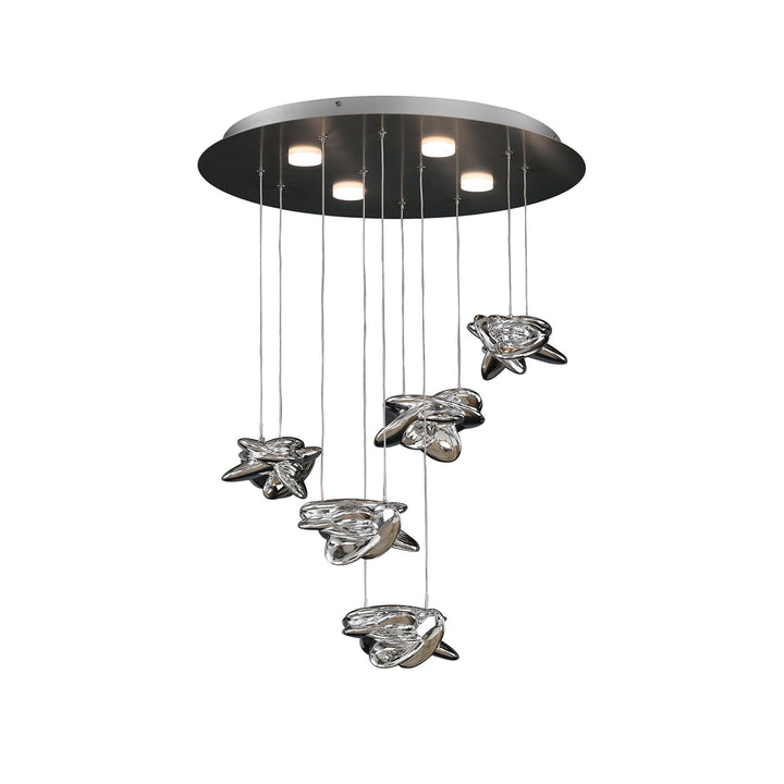 Mantra M5902 Nido Pendant 62cm Round LED Polished Chrome