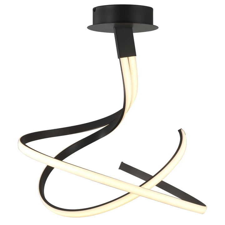 Mantra M5361 Nur Brown Oxide Semi Ceiling LED Frosted Acrylic Brown Oxide