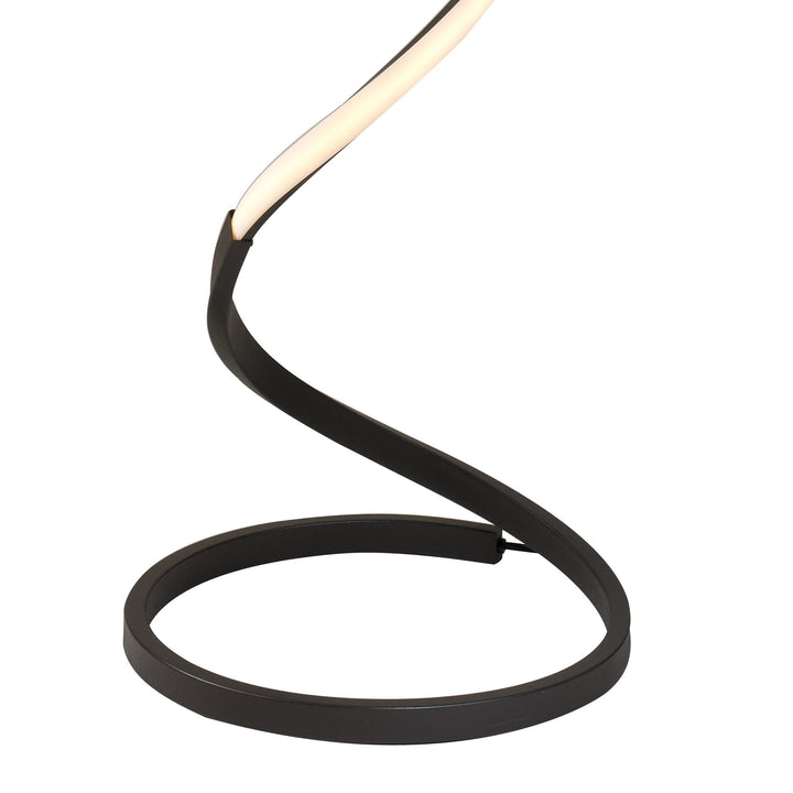 Mantra M5363 Nur Brown Oxide Floor Lamp LED Dimmable Frosted Acrylic Brown Oxide